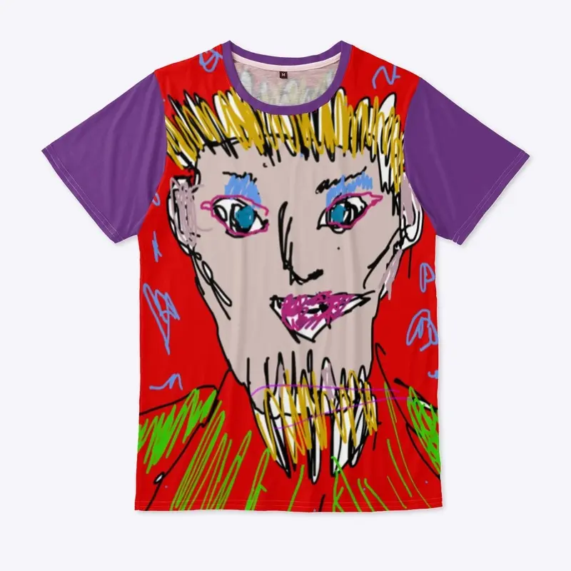 Man Parrish Original Drawing Shirt #2