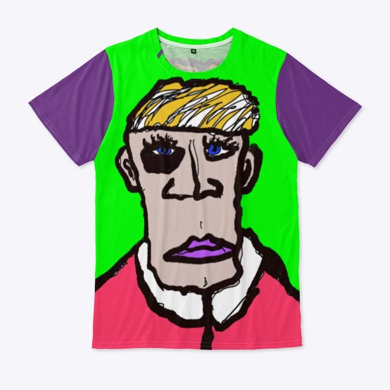 Man Parrish Original Drawing Shirt #14